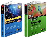 Aydın 10. Sınıf Matematik + Biyoloji Soru Bankası Seti 2 Kitap 2023