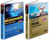 Aydın 11. Sınıf Matematik + Fizik Soru Bankası Seti 2 Kitap 2023