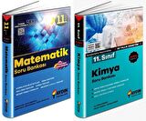 Aydın 11. Sınıf Matematik + Kimya Soru Bankası Seti 2 Kitap 2023