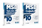 Eğitim Vadisi 2024 10. Sınıf Edebiyat + Coğrafya Soru Bankası Seti 2 Kitap