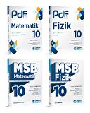 Eğitim Vadisi 2024 10. Sınıf Matematik + Fizik Pdf + Soru Seti 4 Kitap
