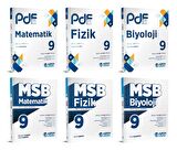 Eğitim Vadisi 2024 9. Sınıf Matematik + Kimya + Biyoloji Pdf + Soru Seti 6 Kitap