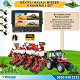 Kayıtlı AHD Mibzer Havalı Tohum Makinesi 4 Kameralı 7 inç Monitörlü 720P Araç Seti