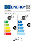 Milestone 225/60 R17 99H SUVMILE HT 4x4 Yaz Lastiği (Üretim Yılı : 2025)