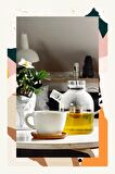 Mim and More Coconut Sencha Tea - Hindistan Cevizli Yeşil Çay 50 gr