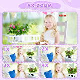 Çocuk Fotoğraf Makinesi Üst Kalite full HD 48 mp+kart+kılıf+tf okuyucu+kordon