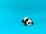 Sevimli Panda Figürü – Hareketli Eklemli 3D Oyuncak