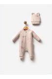 Birth Party Kız Bebek Fermuarlı Tulum | 0-3 AY