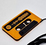 Spotify Müzik Kodlu Vintage Nostalji Teyp Kaseti Anahtarlık