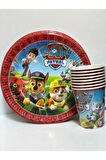 Paw Patrol Paw Petrol 8 Kişilik Doğum Günü Parti Seti Parti Konsepti Parti Malzemeleri
