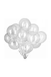 15 Adet Şeffaf Balon - Doğum Günü Konsepti - Parti Malzemeleri - Bride To Be Malzemeleri