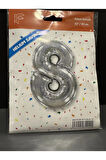 8 Rakamı Helyum Balon