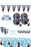 Frozen Elsa 8 Kişilik Set Doğum Günü Parti Malzemeleri