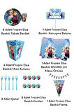 Frozen Elsa 8 Kişilik Set Doğum Günü Parti Malzemeleri