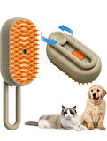 Mıncır Shop Buharlı Kedi&Köpek Fırçası, Tüy Toplama Tarağı- Ekstra Buharlı