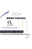 unisex mndsches lune tasarım oversize tshirt