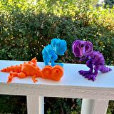 Minikbahcem Flexi Hareketli Oyuncak T-Rex Dinosaur