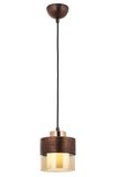 Modi Lighting 60193-1CPR Bakır Patina Boyalı Modern Avize E27 Metal Cam 15cm