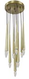 Modi Lighting 10'lu Konik Borulu Sarkıt Modern Avize Mod-Av- 4401-10ey