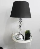 Modi Lighting Kristal Toplu Masa Lambası Siyah Şapkalı Md-Clk002-Krs