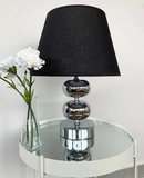 Modi Lighting 2 Toplu Siyah Şapkalı Krom Masa Lambası Md-Clk019-Kr