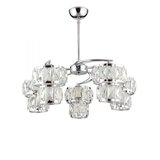 Modi Lighting Alfa 5’li Kristalli Krom Avize 50cm Mod-CKR-0136