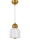 Modi Lighting Beyaz Sarı Tekli Sarkıt Avize Mod-Ck-Bs