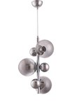 Modi Lighting Krom Metal Toplu 3'lü Krom Sarkıt Avize Mod-Ck-Sl-3k
