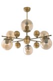 Modi Lighting Eskitme Metal Toplu 6'li Sıralı Sarkıt Avize Mod-Ck-Sl-6es