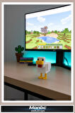 Monbc Minecraft Tavuk 3D Tasarım Dekoratif Biblo, Hediyelik ve Ev Ofis İçin Şık Aksesuar