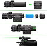 Motiva Taktik Ayarlanabilir Yeşil Lazer Sight Dot