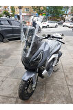 Moto Gusto Dream 150 Ön cam 2023 2024 Model Yılı 65cm Şeffaf Renk 4mm Orta Boylu Cam Cam