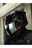 Y.100R BARON MAT SİYAH KASK