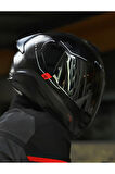 Y.100R BARON MAT SİYAH KASK