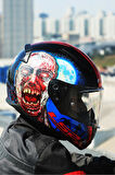 RAPID 2 ZOMBIE SİYAH-KIRMIZI KASK