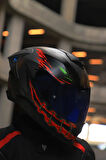 Y.100R NIGHT RIDER MAT SİYAH KASK