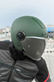 CLASSY MAT YEŞİL KASK