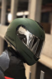 STROBE 2 MAT YEŞİL KASK