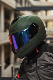 STROBE 2 MAT YEŞİL KASK