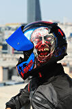 RAPID 2 ZOMBIE SİYAH-KIRMIZI KASK