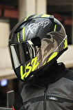 RAPID 2 RAVEN MAT SİYAH-GRİ-NEON SARI KASK
