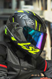 RAPID 2 RAVEN MAT SİYAH-GRİ-NEON SARI KASK