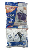 Mr.Pratic  10 Adet 360 Döner Başlıklı Yedek Jumbo Mop