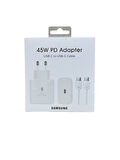 SAMSUNG 45 W HIZLI ŞARJ ALETİ SETİ BEYAZ