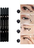 MST COSMETİC ÇİFT TARAFLI EYELİNER KALP AY ÇİÇEK YILDIZ DESENLİ SET