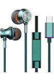 Trident A25 A29 A55 A80 A53 Pro Kulaklık Kulak içi Type C Girişli Sy-Mt297