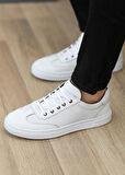 Hakiki Deri Sneaker Günlük Rahat Erkek Ayakkabı Lauker01