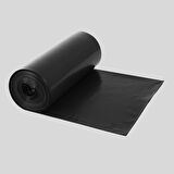 Mulpex Jumbo Boy Siyah Çöp Torbası 80x110 cm – 10 Rulo (13 kg ±%2) Dayanıklı ve Kalın, Ağır Hizmet Geri Dönüşüm
