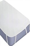 MyCey Alez Ultra Yumuşak Yatak Koruyucu 90 x 200 Cm Tek Kişilik Pamuk Alez