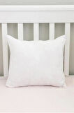 Mycey 2 Adet Bebe Yastık Kılıfı Alezi 35x45 Cm Pamuk Sıvı Geçirmez Fermuarlı